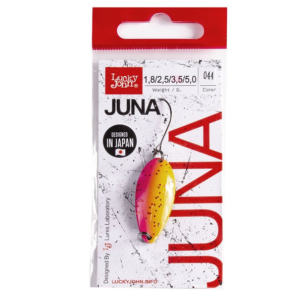 Блесна колеблющаяся Lucky John Juna 044, 33мм/3,5г
