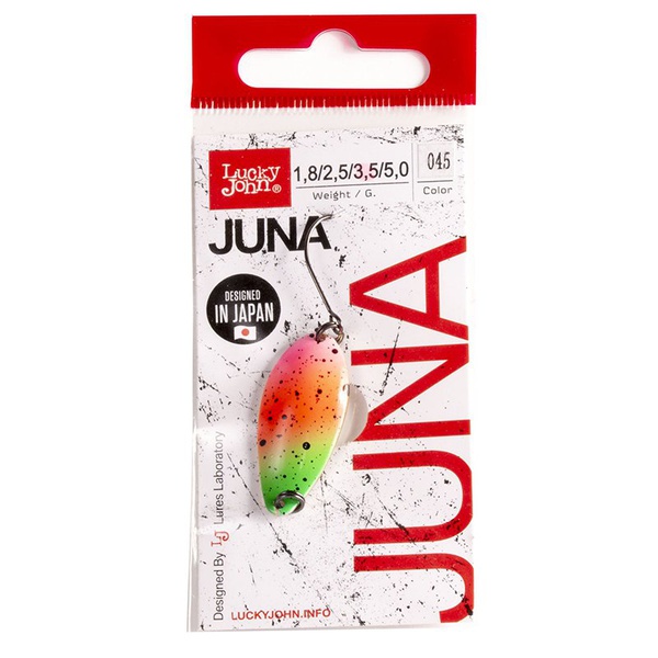Блесна колеблющаяся Lucky John Juna 045, 33мм/3,5г