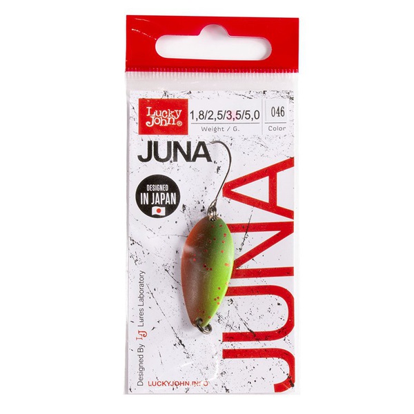 Блесна колеблющаяся Lucky John Juna 046, 33мм/3,5г