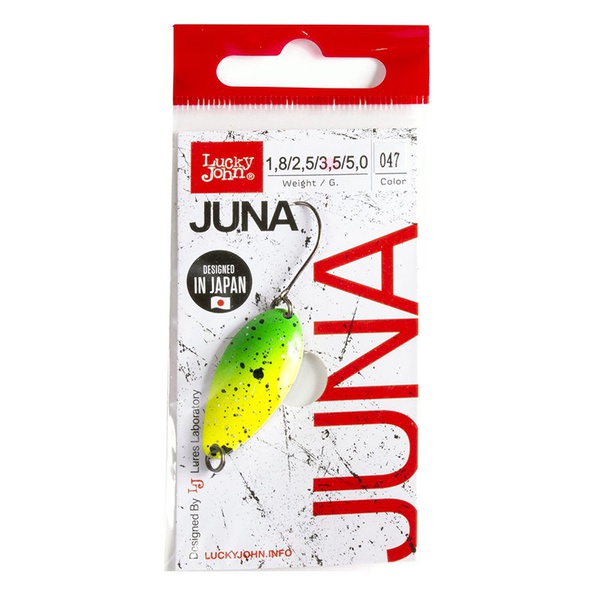 Блесна колеблющаяся Lucky John Juna 047, 33мм/3,5г