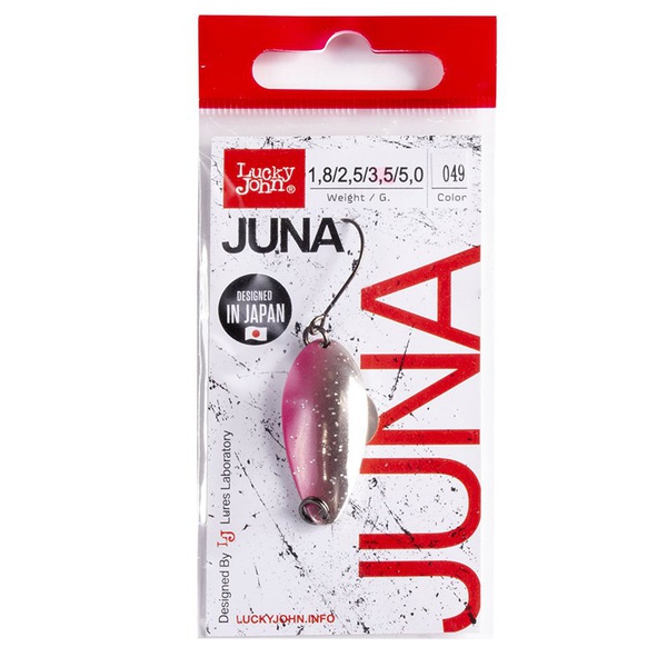 Блесна колеблющаяся Lucky John Juna 049, 33мм/3,5г