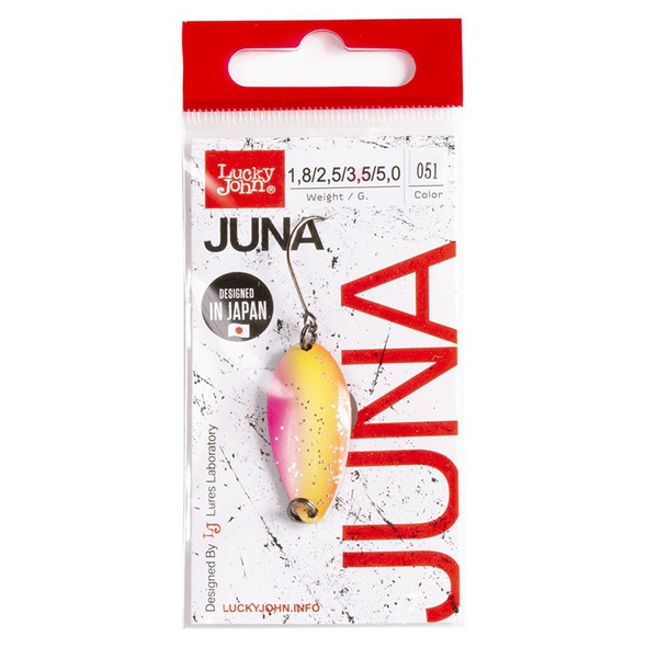 Блесна колеблющаяся Lucky John Juna 051, 33мм/3,5г