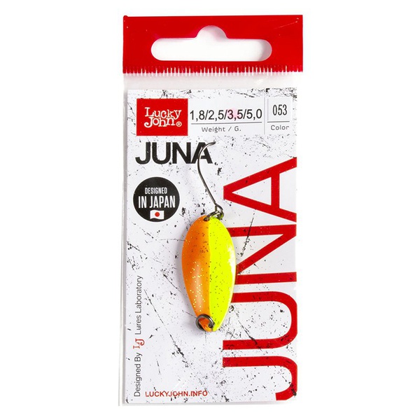 Блесна колеблющаяся Lucky John Juna 053, 33мм/3,5г