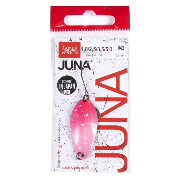 Блесна колеблющаяся Lucky John Juna 043, 39мм/5г