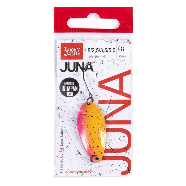 Блесна колеблющаяся Lucky John Juna 044, 39мм/5г
