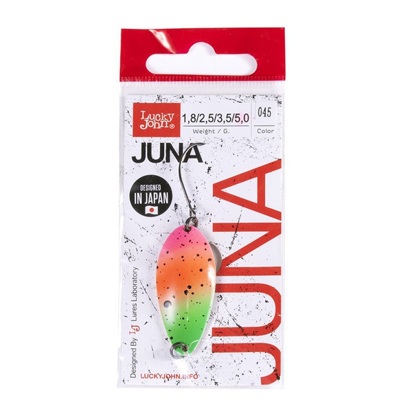 Блесна колеблющаяся Lucky John Juna 045, 39мм/5г