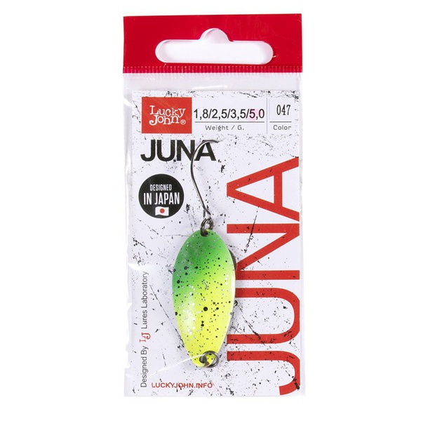 Блесна колеблющаяся Lucky John Juna 047, 39мм/5г