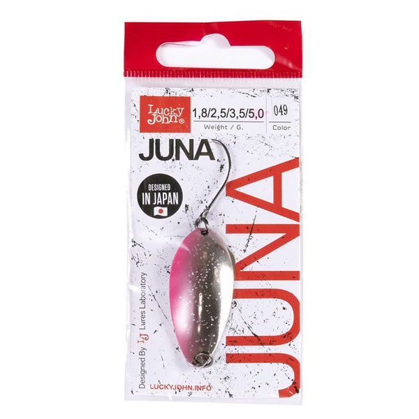 Блесна колеблющаяся Lucky John Juna 049, 39мм/5г