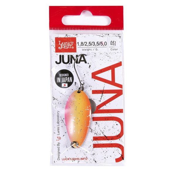 Блесна колеблющаяся Lucky John Juna 051, 39мм/5г