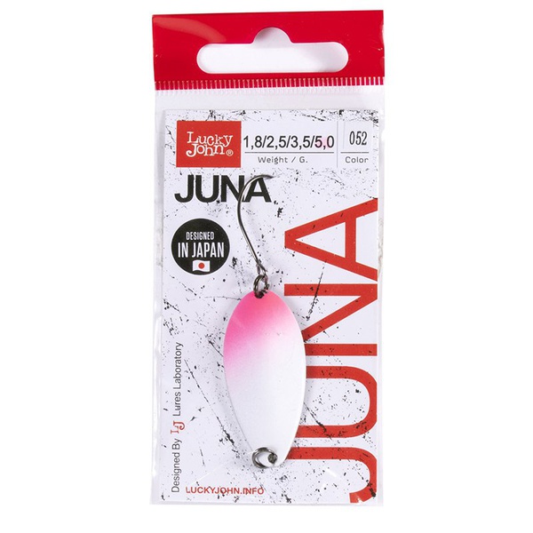 Блесна колеблющаяся Lucky John Juna 052, 39мм/5г