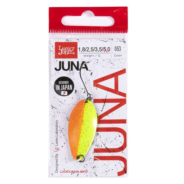Блесна колеблющаяся Lucky John Juna 053, 39мм/5г