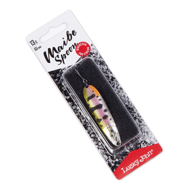 Блесна колеблющаяся Lucky John Maibe Spoon 001, 65мм/13г