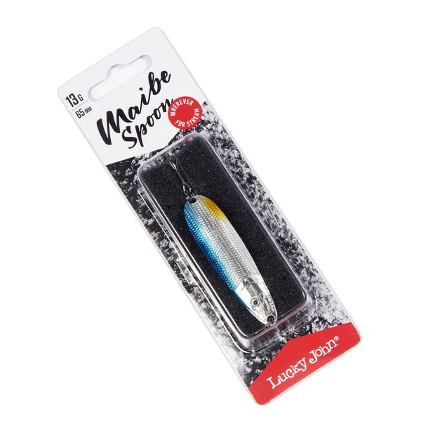 Блесна колеблющаяся Lucky John Maibe Spoon 007, 65мм/13г