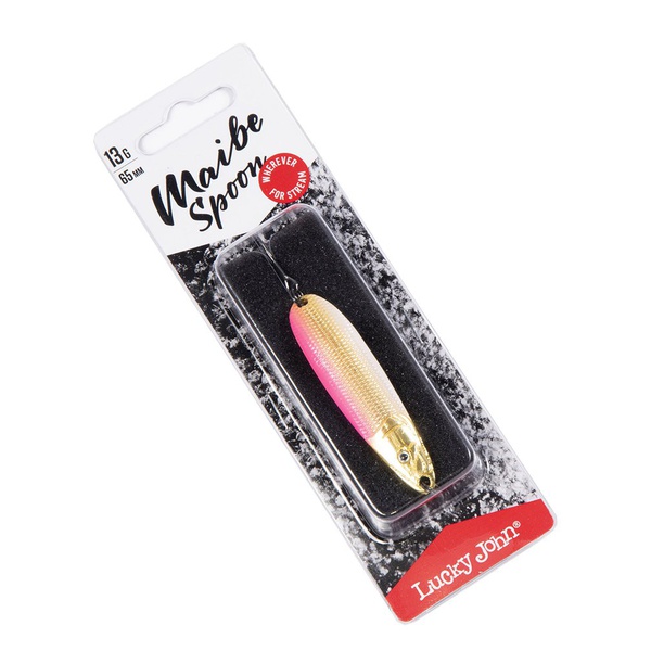 Блесна колеблющаяся Lucky John Maibe Spoon 008, 65мм/13г