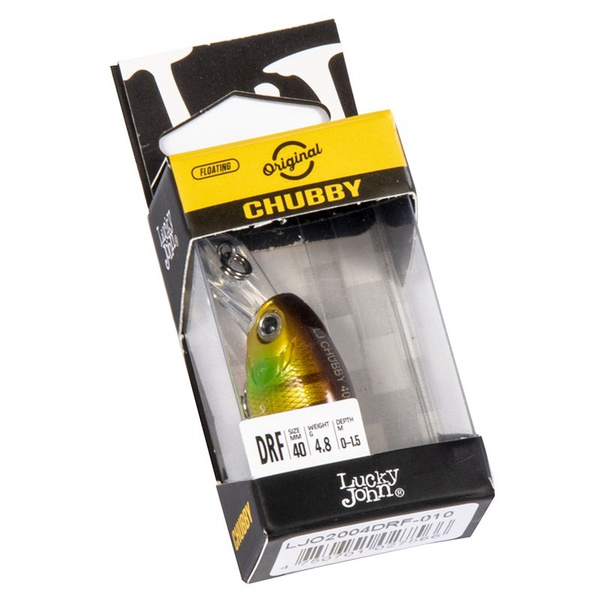 Воблер Lucky John Original Chubby DR F 4 см 010