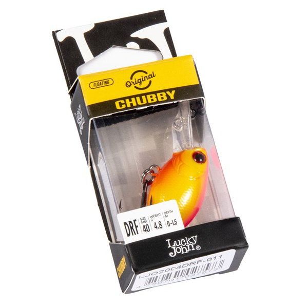 Воблер Lucky John Original Chubby DR F 4 см 011