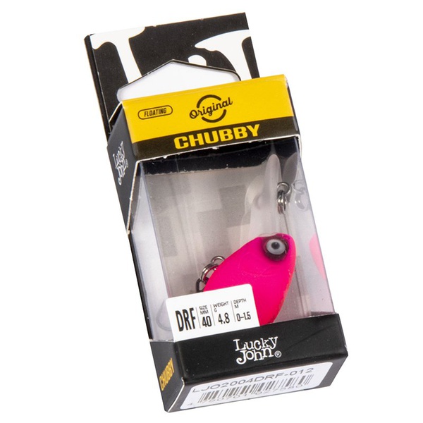 Воблер Lucky John Original Chubby DR F 4 см 012