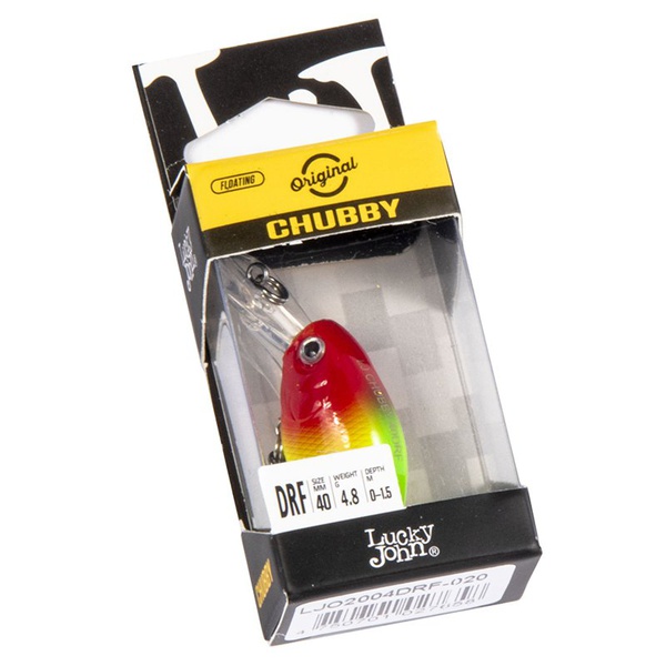 Воблер Lucky John Original Chubby DR F 4 см 020