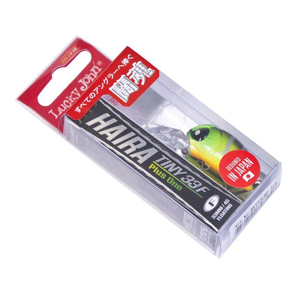 Воблер Lucky John Pro Series Haira Tiny Lbf Plus Foot 3,3 см 319