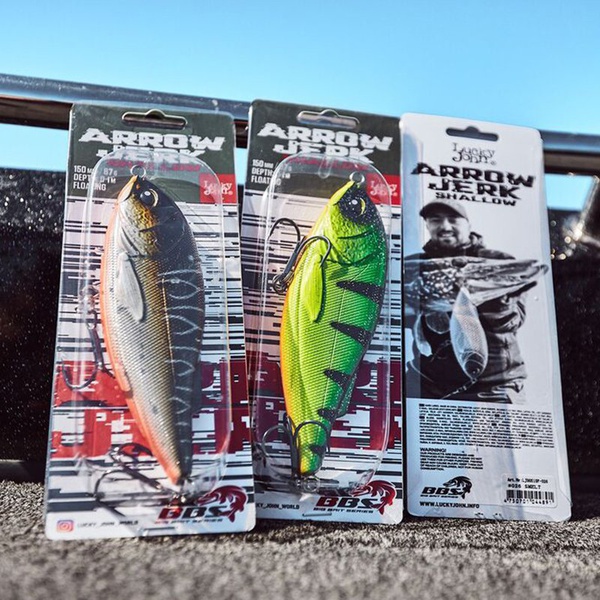 Воблер Lucky John BBS Original Arrow Jerk F 15 см 025