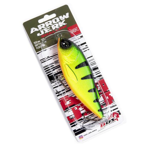 Воблер Lucky John BBS Original Arrow Jerk F 15 см 027