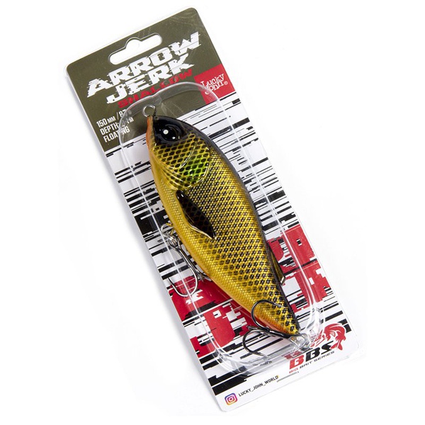 Воблер Lucky John BBS Original Arrow Jerk F 15 см 028