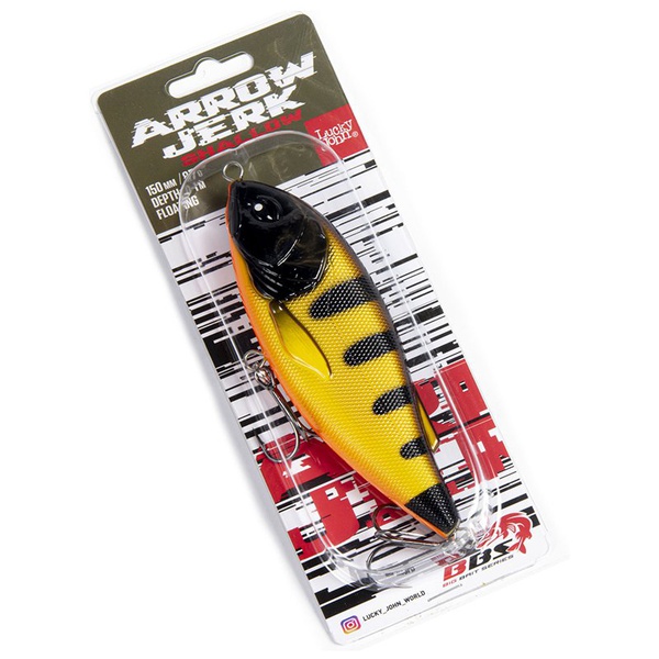 Воблер Lucky John BBS Original Arrow Jerk F 15 см 029