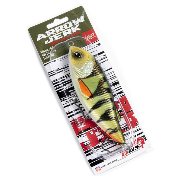 Воблер Lucky John BBS Original Arrow Jerk F 15 см 030