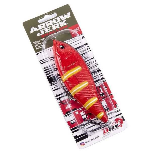 Воблер Lucky John BBS Original Arrow Jerk F 15 см 033