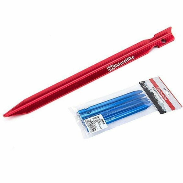 Колышки Naturehike NH17D026-D (алюминий, V-образные,8 шт)