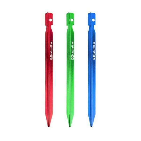Колышки Naturehike NH17D026-D (алюминий, V-образные,8 шт)