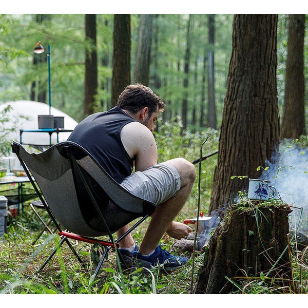 Стул Naturehike NH18Y050-Z (складной) светло-серый