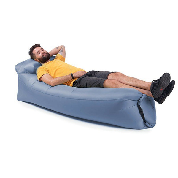 Диван надувной Naturehike NH20FCD06 20FCD (двухслойный, с подушкой) зеленый