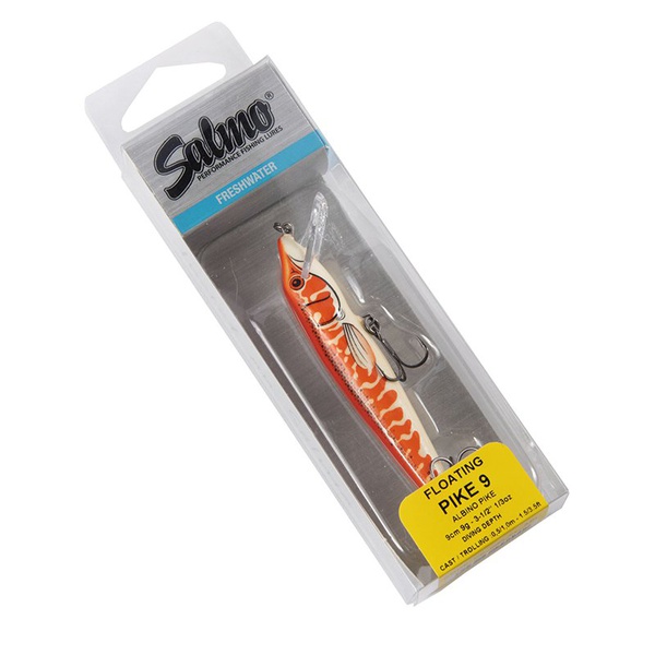 Воблер плавающий Salmo Pike F APE, 9 см