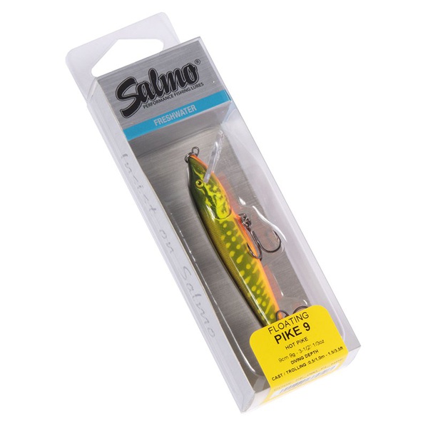 Воблер плавающий Salmo Pike F HPE, 9 см