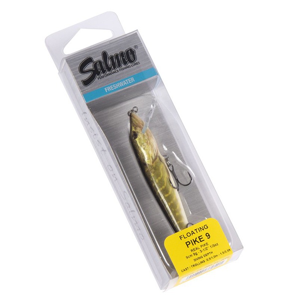 Воблер плавающий Salmo Pike F RPE, 9 см