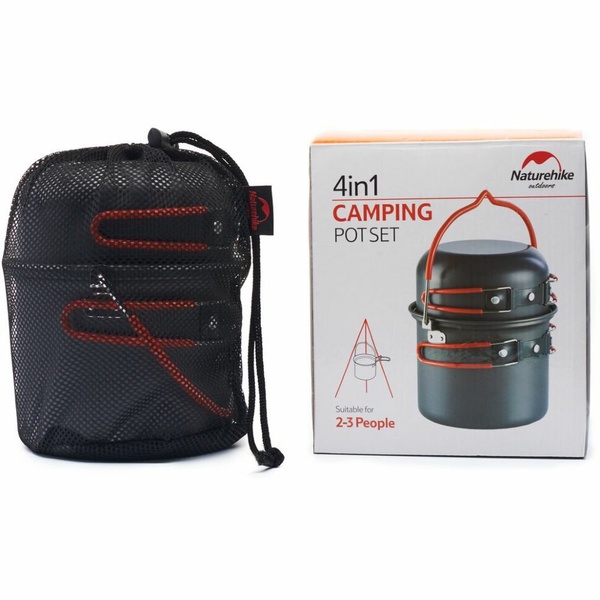 Набор посуды Naturehike NH18T018-G (4в1)