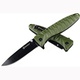 Нож складной Ganzo G620 (с чехлом) зеленый. Фото 2