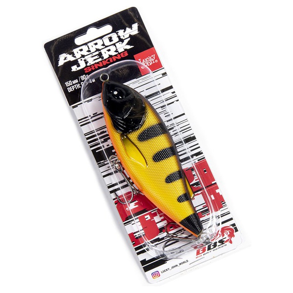 Воблер Lucky John BBS Original Arrow Jerk S 15 см 029