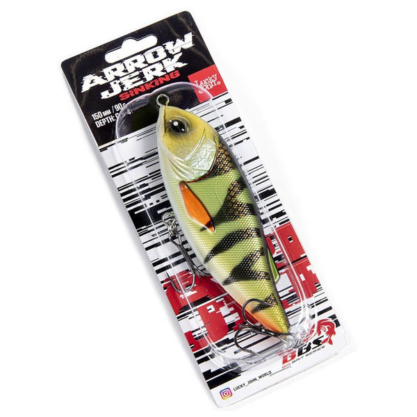 Воблер Lucky John BBS Original Arrow Jerk S 15 см 030