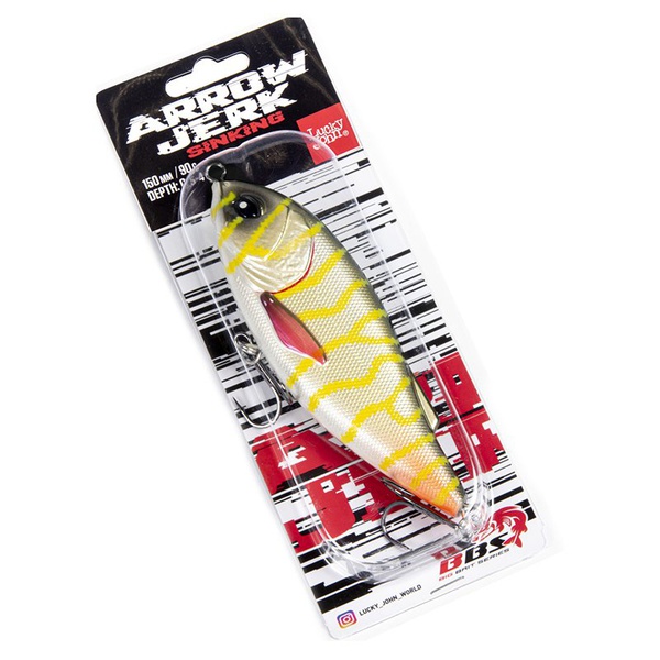 Воблер Lucky John BBS Original Arrow Jerk S 15 см 031