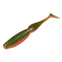 Виброхвосты съедобные Lucky John Pro Series MegaWorm 2,5" (6,3см) 8шт T56