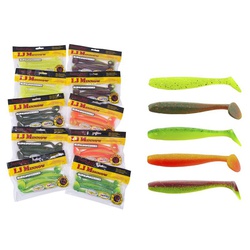 Виброхвосты съедобные Lucky John Pro Series Minnow 5.5" (13.9см) набор 40 шт 1 Set