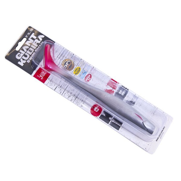Виброхвост Lucky John 3D BBS Series Giant Kubira Swim Shad 10,3" (26 см) 1шт. PG39