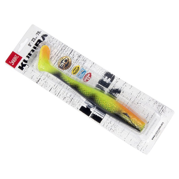 Виброхвост Lucky John 3D Series Kubira Swim Shad 9" (22,8 см) 1шт. PG41