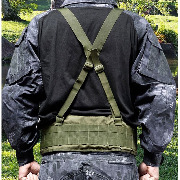 Пояс тактический Airsoftopt Molle D5 Column (с лямками)