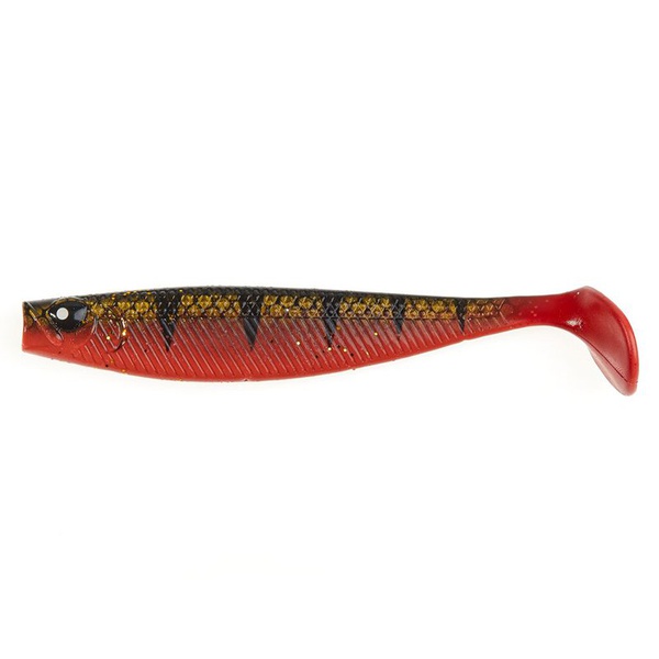 Виброхвост Lucky John 3D Series Red Tail Shad 3.5" (8.9см) 5шт PG22