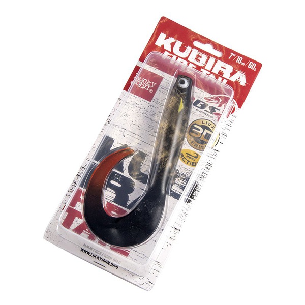 Твистеры Lucky John 3D BBS Series Kubira Fire Tail 7" (17,5 см) 1шт PG38
