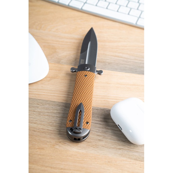 Нож Adimanti Samson by Ganzo (Brutalica design) бронзовый