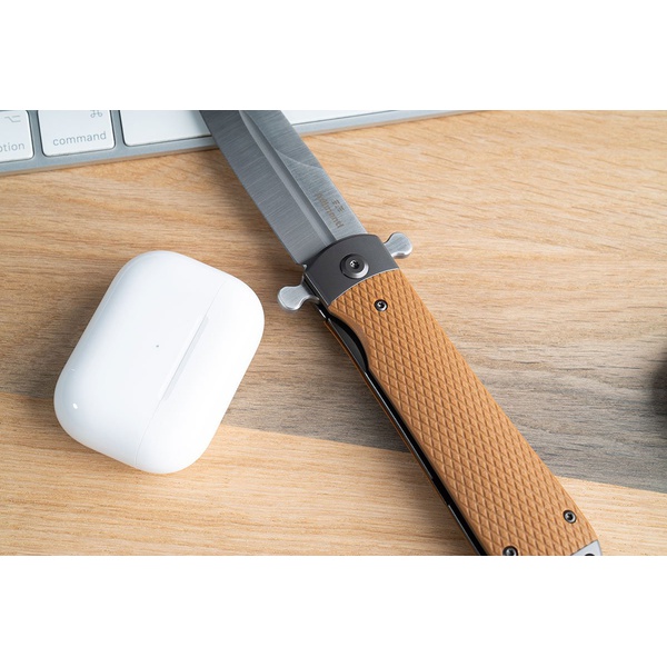 Нож Adimanti Samson by Ganzo (Brutalica design) бронзовый